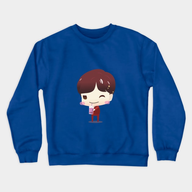 BTS J Hope Eating with You! Crewneck Sweatshirt by Fovo Shop